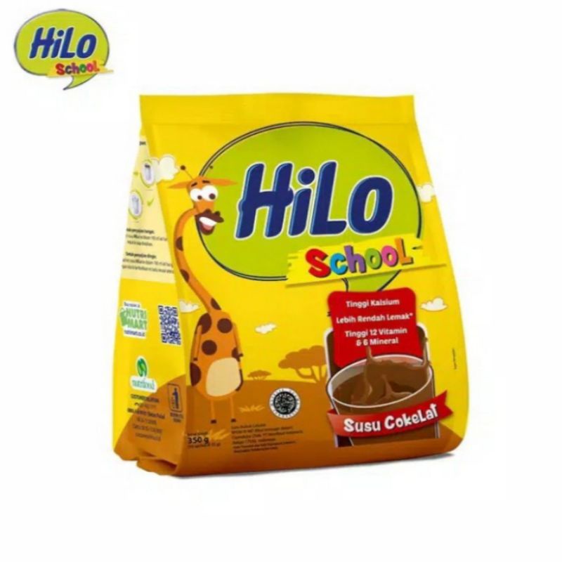 

HiLo School Chocolate Gusset 350 gr 10's /Hilo/susu