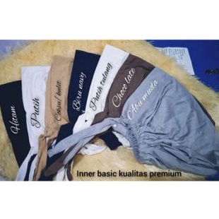 INNER BASIC TURKI / CIPUT POLOS TALI PREMIUM