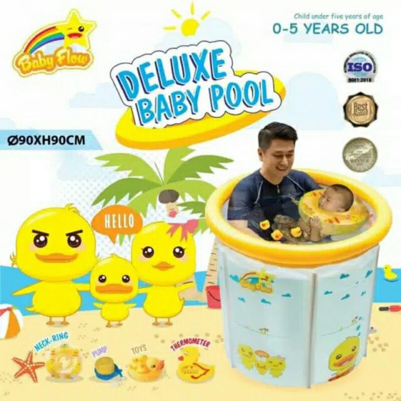 Baby Flow Deluxe Baby Pool / Kolam Spa Anak