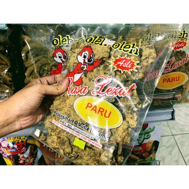 

keripik paru sapi 210g / cemilan snack makanan ringan super snack