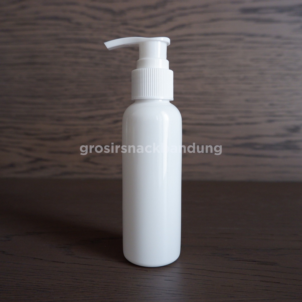 Botol PET 100ml Pump | Botol 100ml BR PET untuk Lotion Sabun Shampoo