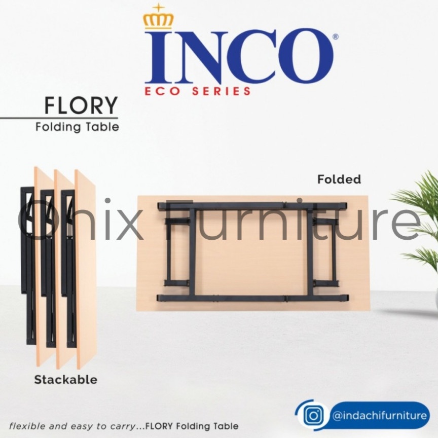 Meja Lipat Uk. 120x60x75cm