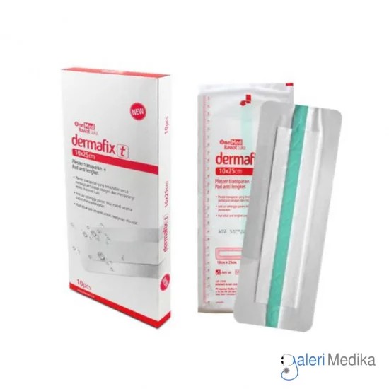 Onemed Dermafix Plester Anti Air / Plester Penutup Luka 1 Box Isi 10 Pcs