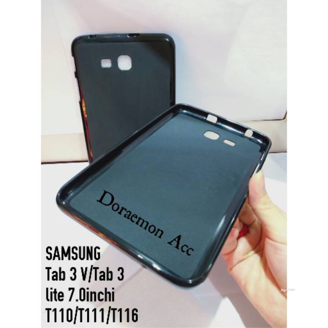 Gravity Plastic Softcase Ultrathin Jelly Case Casing Samsung Galaxy Tab 3 V/Tab 3 Lite 7.0Inchi T110