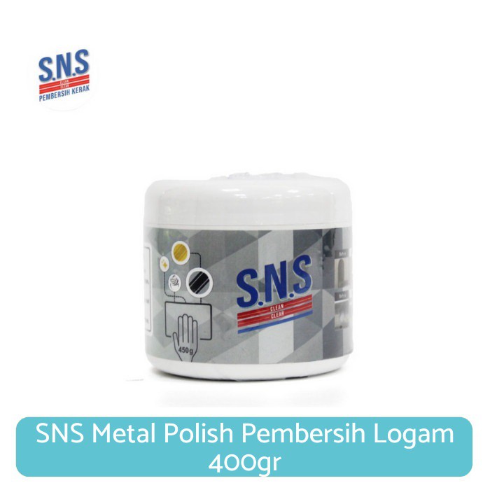 SNS Metal Polish Pembersih Logam 400gr