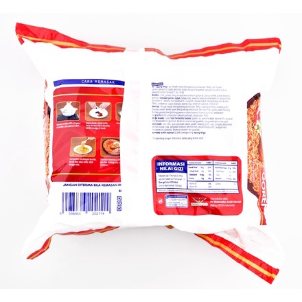 

Korzaln Mie Sedaap Goreng Pak 450Gr(5'Sx90Gr)