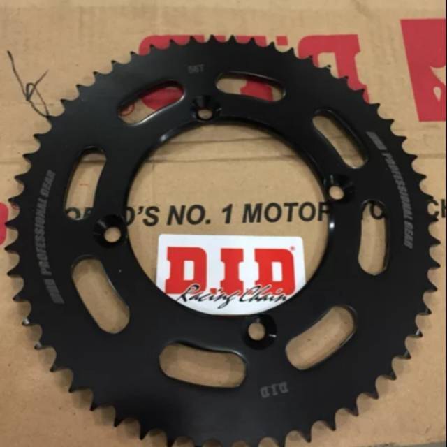 Gear belakang DID KLX 150 ukuran 48-56