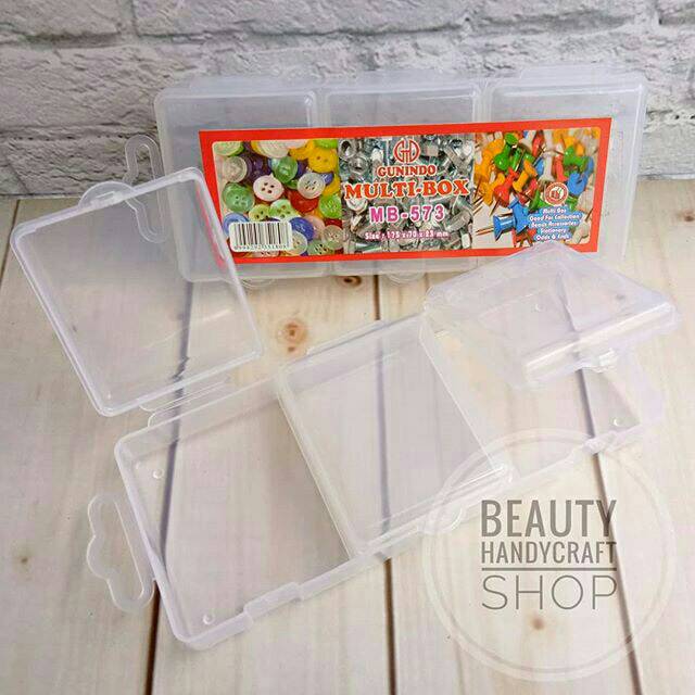 Multibox 573 box penyimpanan craft mote payet dll