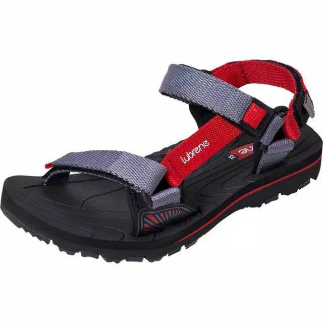 ( LUBRENE.ID ) FREE JAM TANGAN Sandal Gunung Anak 33-37 / Lubrene Berton Abu / Sandal Gunung Casual