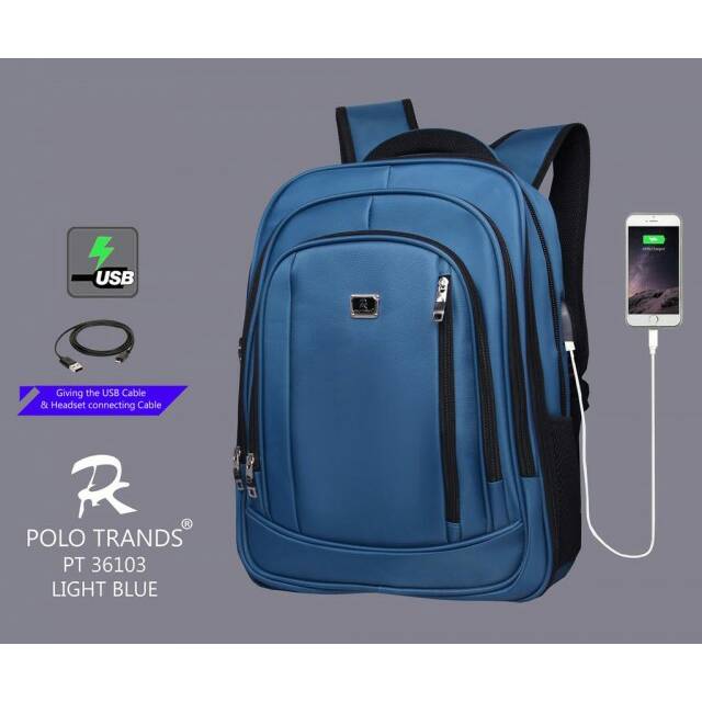 Tas ransel pria tas ransel punggung tas ransel laptop tas ransel sekolah tas ransel polo trands ori