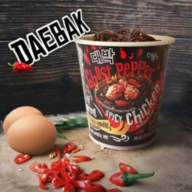 Mie ghost pepper noodle daebak ghost pepper mie malaysia terpedas