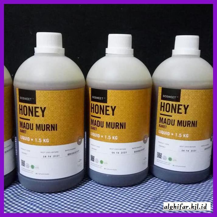 

MADU-MINUMAN- MADU KARET HEVEA HALDIN FOODS 1,5 KG -ASLI-BUKAN-KAWE-KAWE-