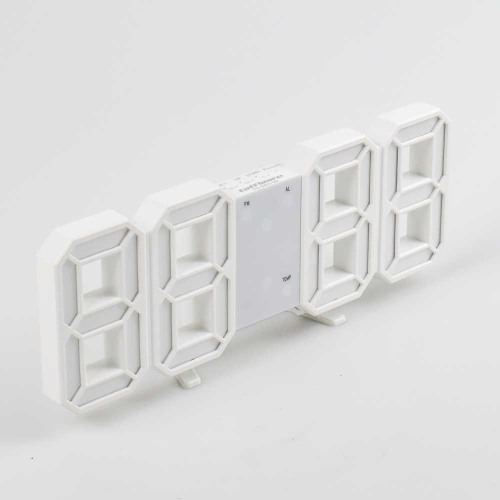 Jam Meja LED Digital Clock Temperature Date