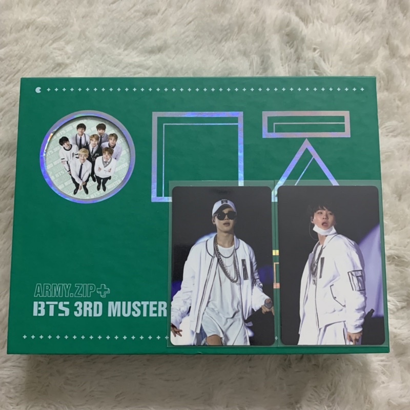 JIMIN SUGA YOONGI TONMON TONY MONTANA 3rd MUSTER YOONMIN PC OFFICIAL BTS