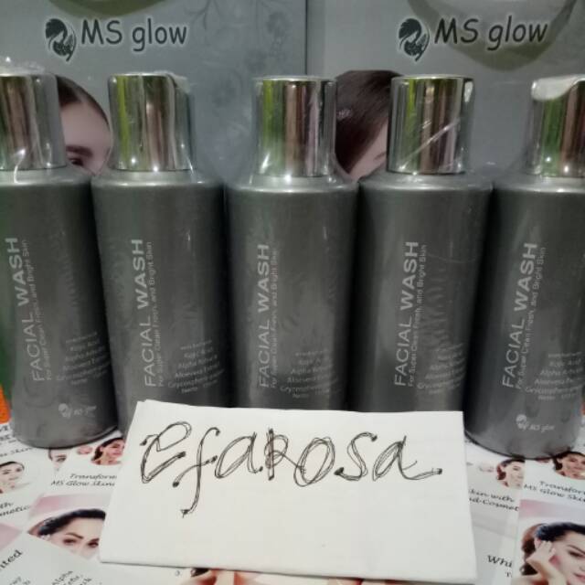 Ms Glow Golden Wash/Ms Glow Facial Wash / SABUN MS GLOW