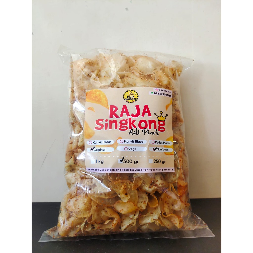 

Keripik Singkong Khas Pinoh 500gr