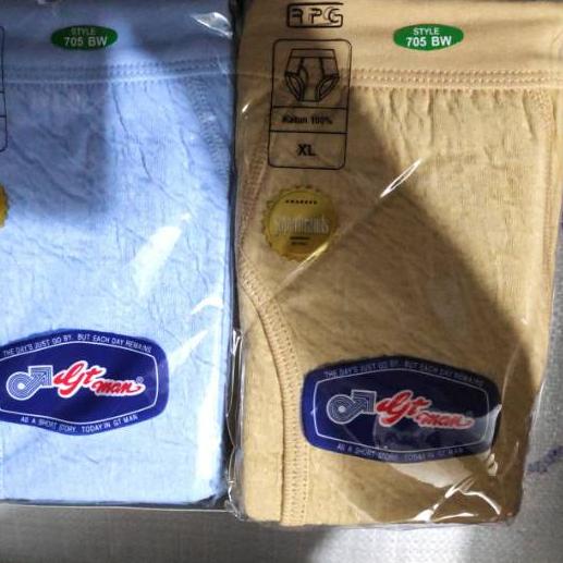 ☪ PROMO 3 PCS CELANA DALAM GT MAN 705BW / CD GT MAN BABAT 705 BW / CD GT MAN KULIT JERUK / CD PRIA G