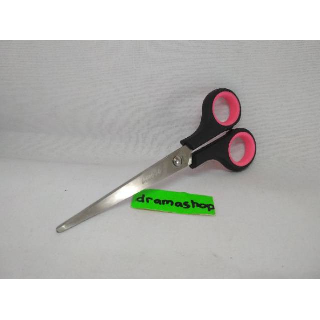 

Gunting Baja Sedang Lubang Gagang Karet Stainless Steel M2000 Scissors