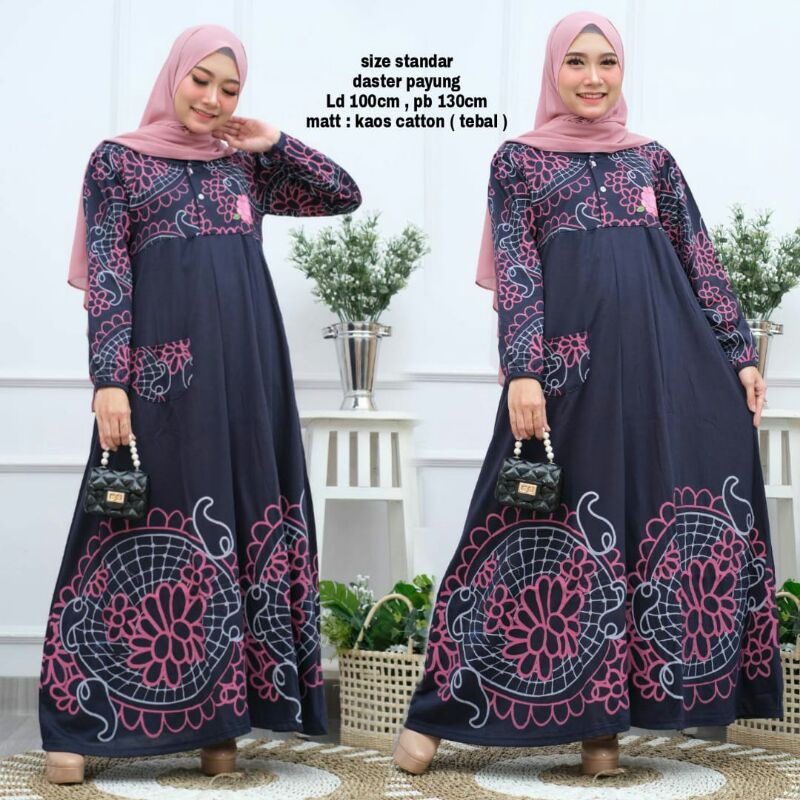 daster payung lengan panjang