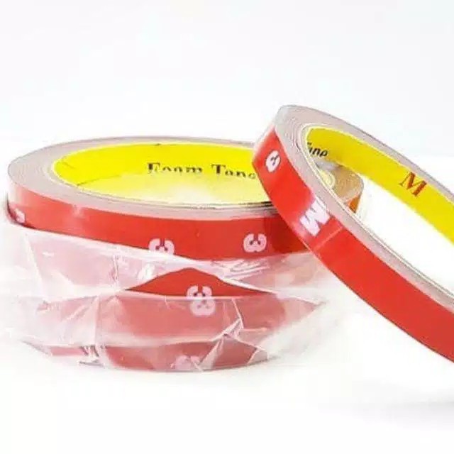 

Double Tape 3M Pe Foam Merah 10mm x 3M 5mm x 3M 1Pcs