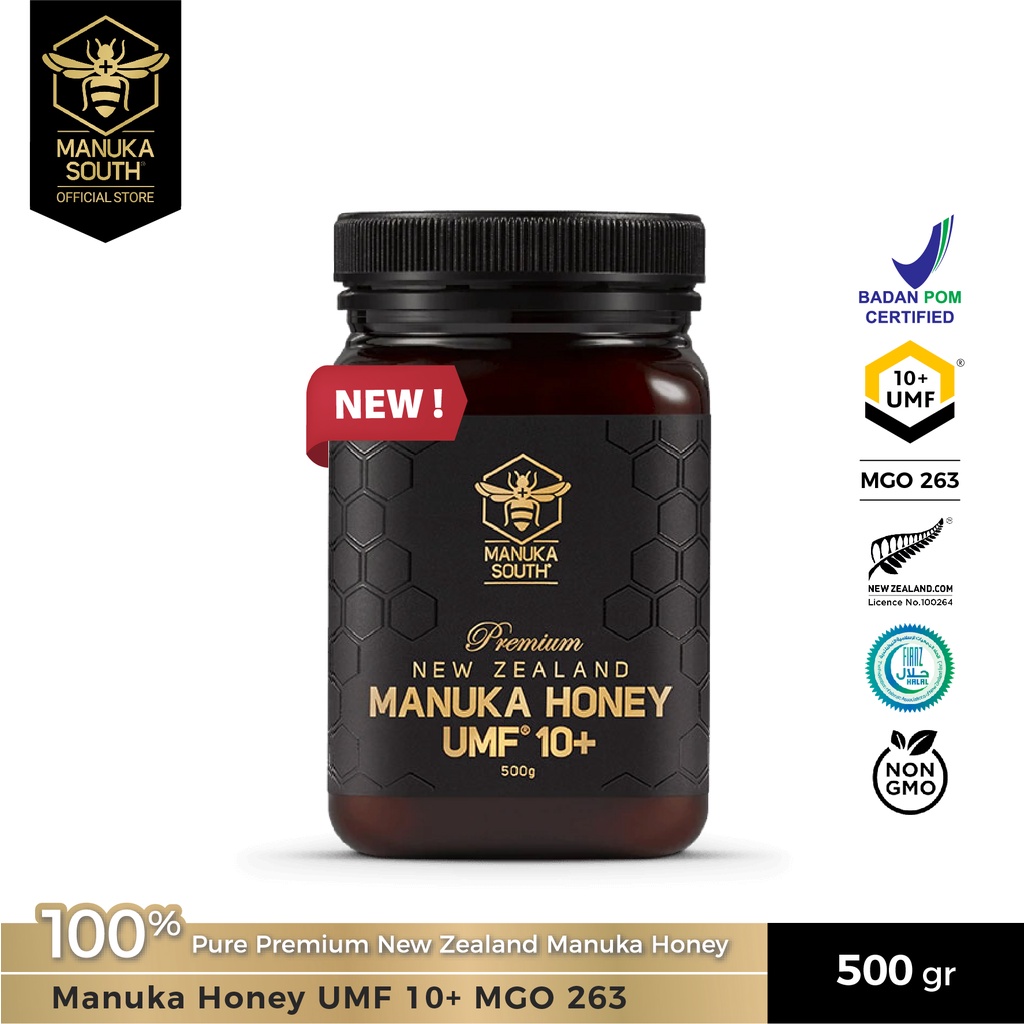 

Madu Manuka South Honey UMF 10+ MGO 263 (500gr)