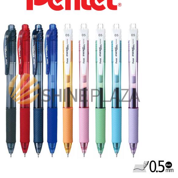 

♔ Pulpen Gel Pentel Energel 0.5mm BLN105 - Blue ✫