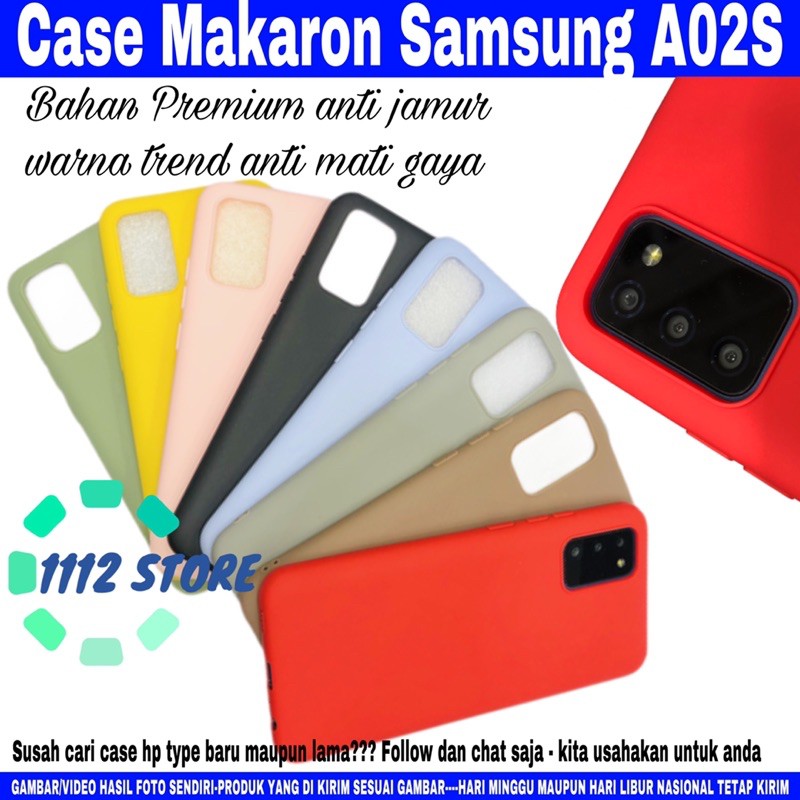 Case Samsung A02s - silikon makaron Samsung A02s - softcase Samsung A02s