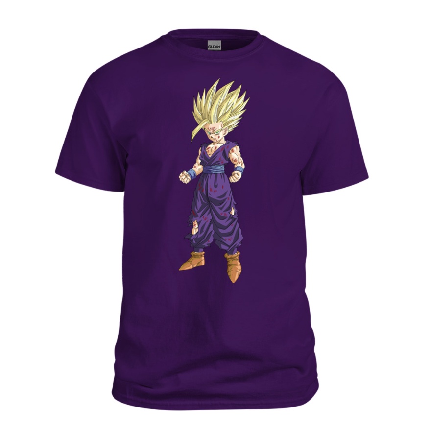T-Shirt Kaos Dragon Ball Super Saiyan 2 Gohan