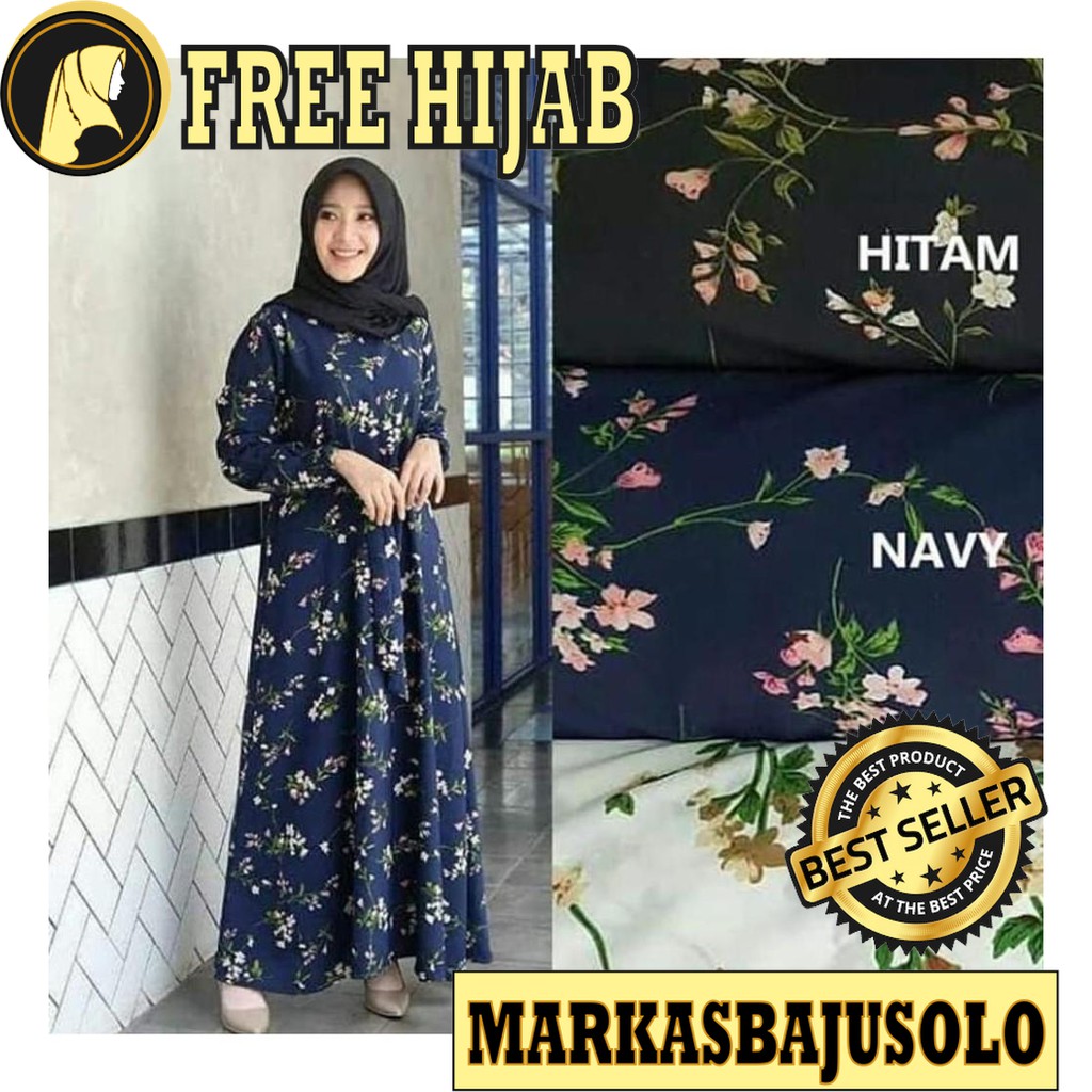 ORCHID GAMIS BUSUI RESLETING DEPAN BSW MONALISA MAXMARA / GAMIS SYARI MURAH BRUKAT PLISKET BROKAT