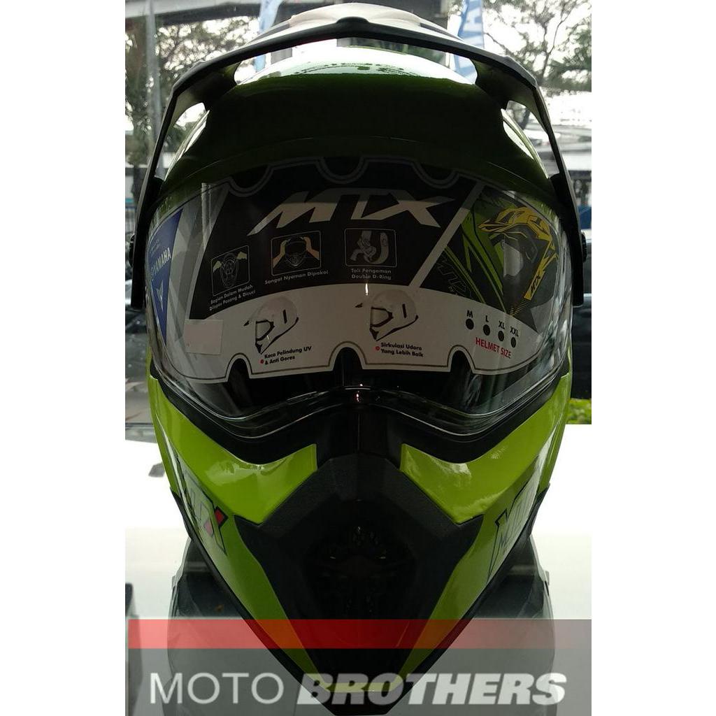 HELM YAMAHA NEW MTX FLUO
