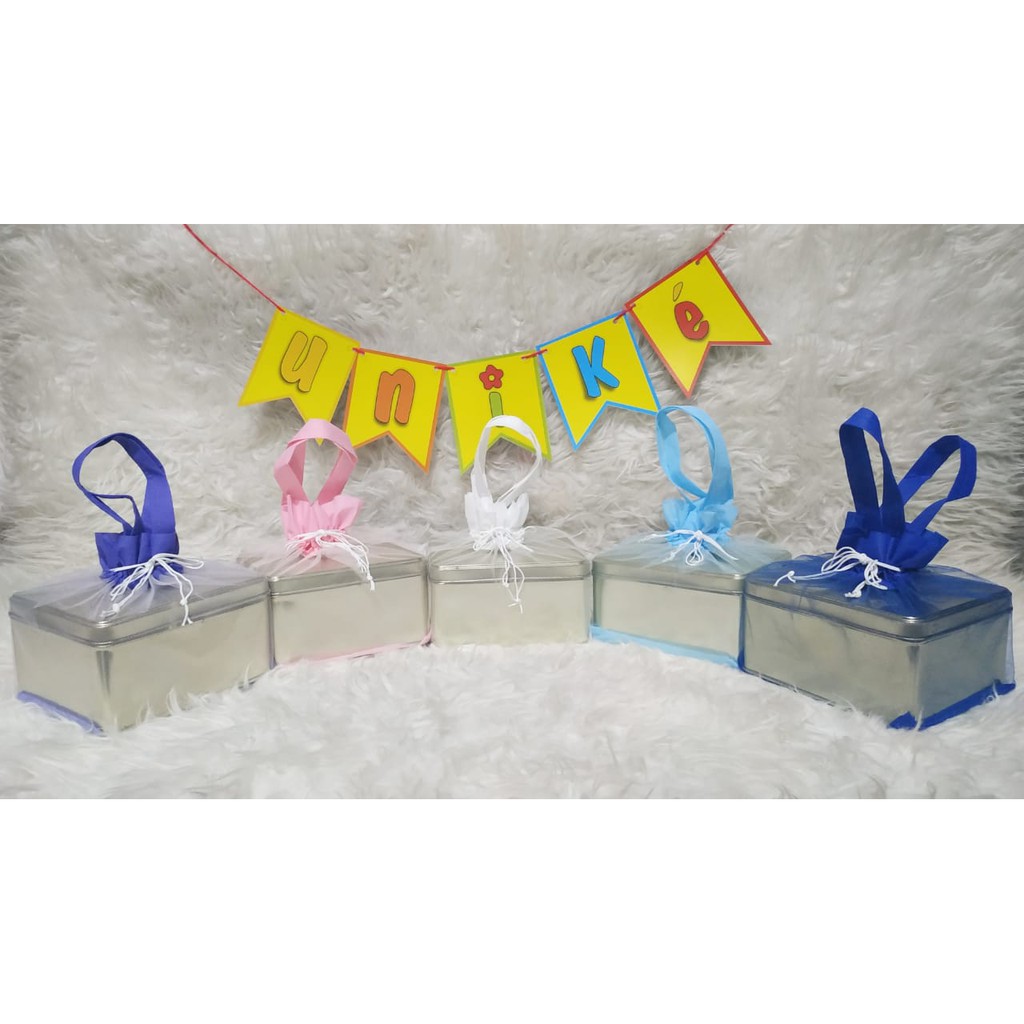 

GROSIR TAS SERUT TILE KOTAK Bingkisan kue kering Idul Fitri Souvenir Ulang tahun