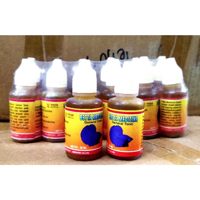 Obat ikan cupang BETTA MEDICINE GENERAL TONIC 30ML