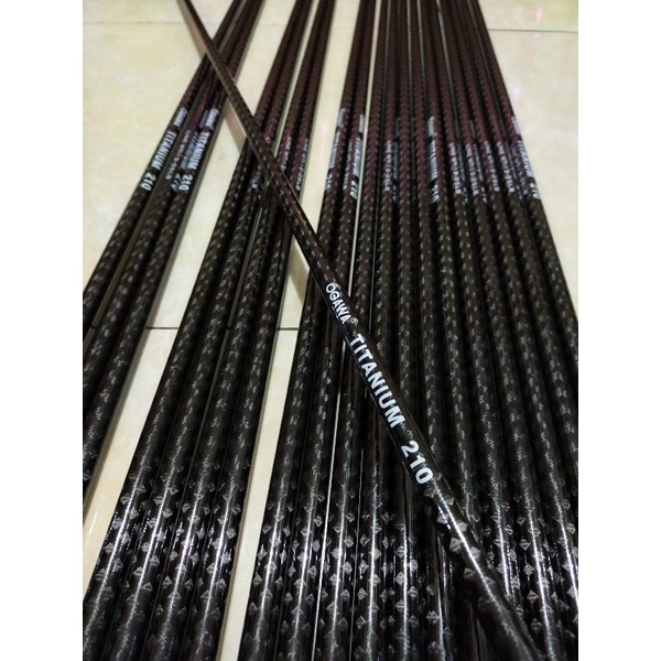 TITANIUM OGAWA X WRAP 210 line 12 -25 LB.  bot 1,2 cm. top 2mm