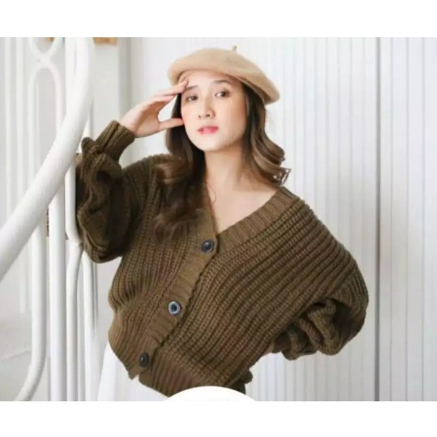 Cardigan Rajut Natali - Outer cardy - Cardigan Oversize - Rajut Premium - Atasan Rajut Terbaru 2021 - cardigan crop - cardigan crop korean style - cardigan