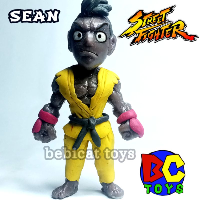 mainan mini figure SEAN STREET FIGHTER