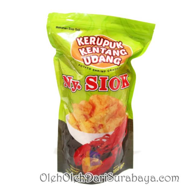 

Krupuk Kentang Udang (Matang) NYONYA SIOK