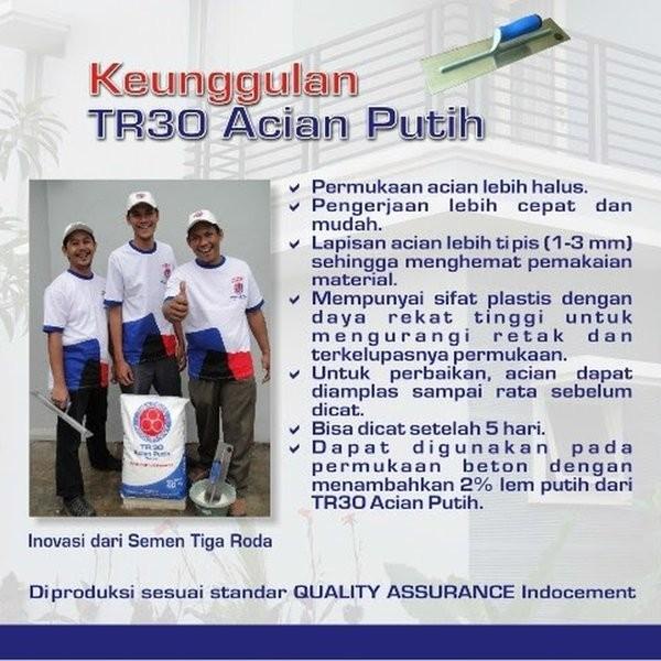 Semen Acian Putih Tiga Roda Tr 30