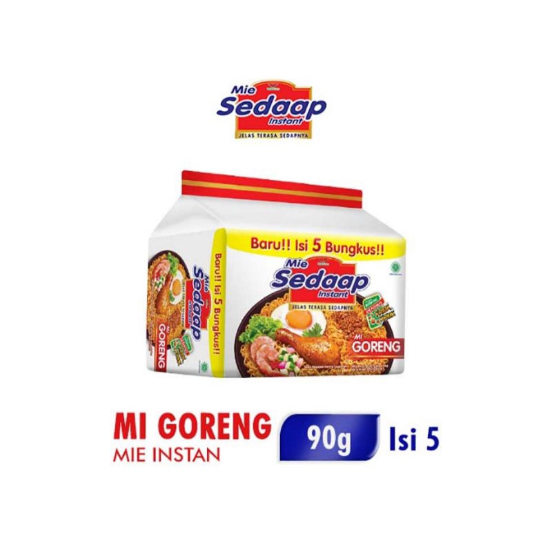 

Mie Sedaap Goreng isi 5 Bungkus Murah Renyah