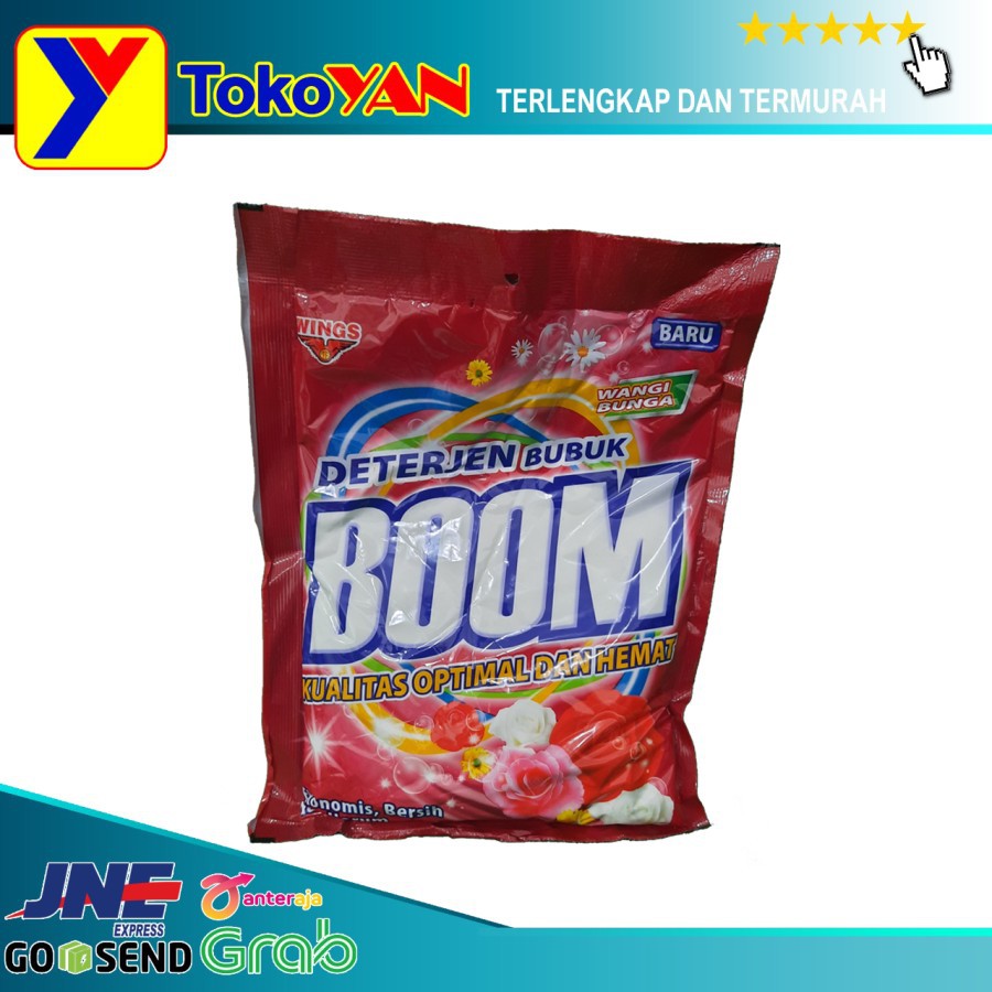 

BOOM Detergent Bubuk Wangi Bunga 350 gr