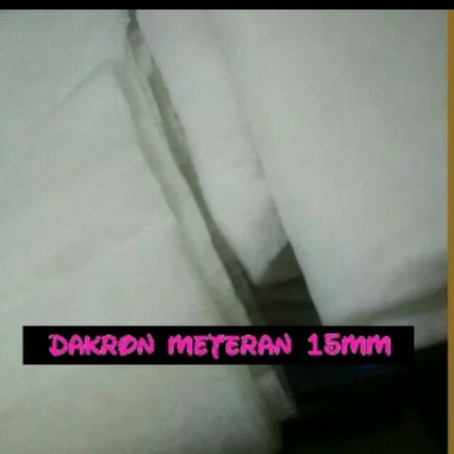dacron / dakron meteran ( 15mm )