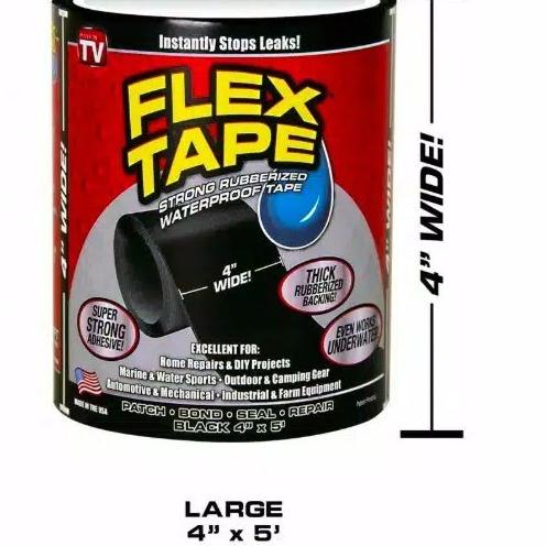 

➫ FXT - Flex Tape Lakban Super Kuat Anti Bocor Anti Air Magic Tape Tebal ❆