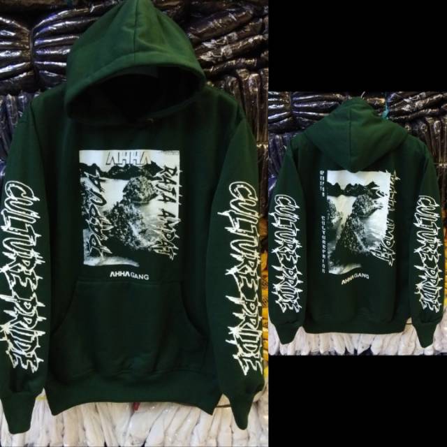 Jaket hoodie ahha papua raja ampat