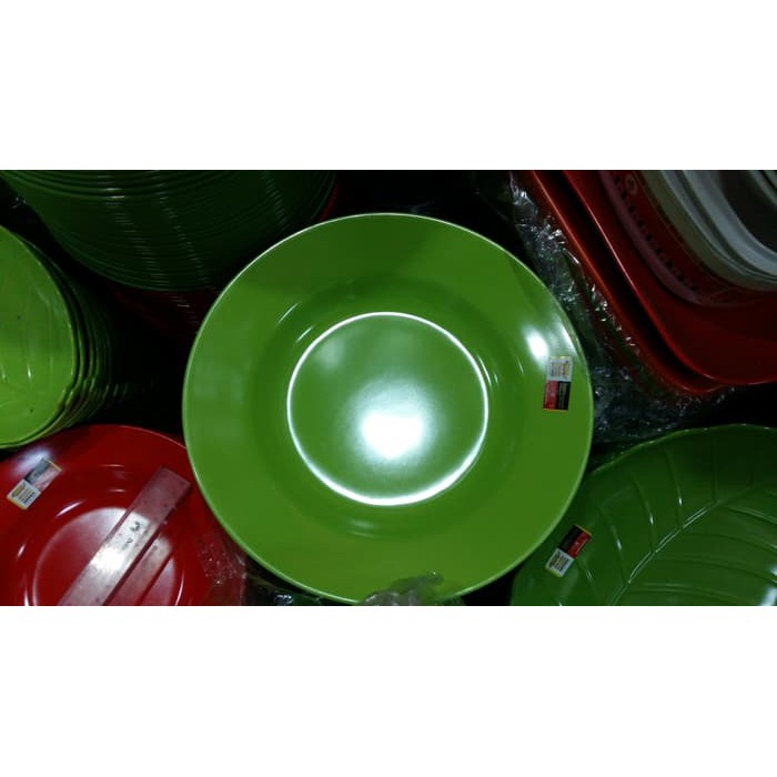 piring melamin 10 golden dragon