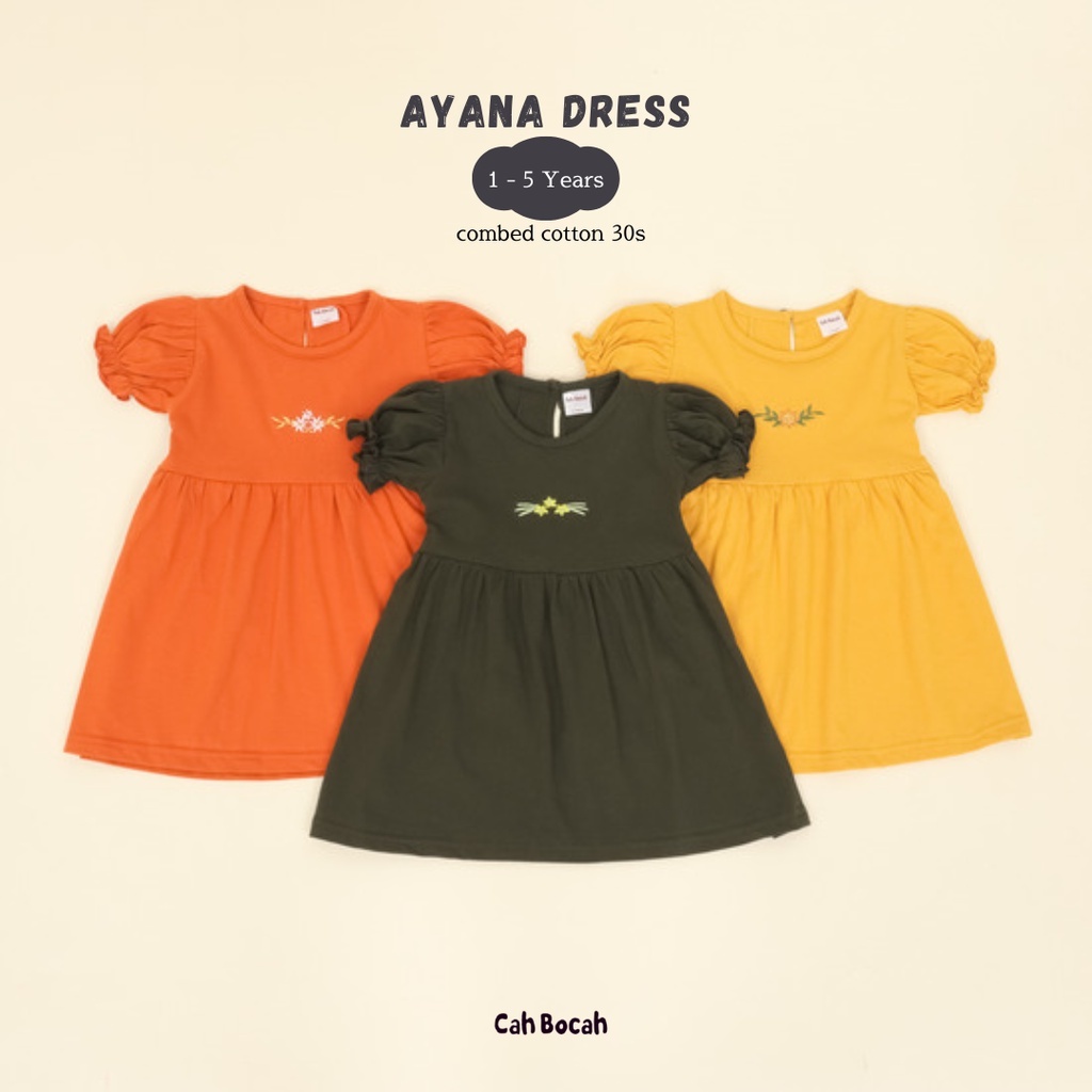 Cah Bocah Ayana Dress Anak Perempuan