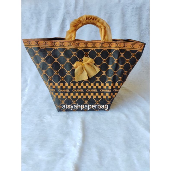 Tas spunbond tas hajatan Tas hajatan model sahrini ukuran 22x22