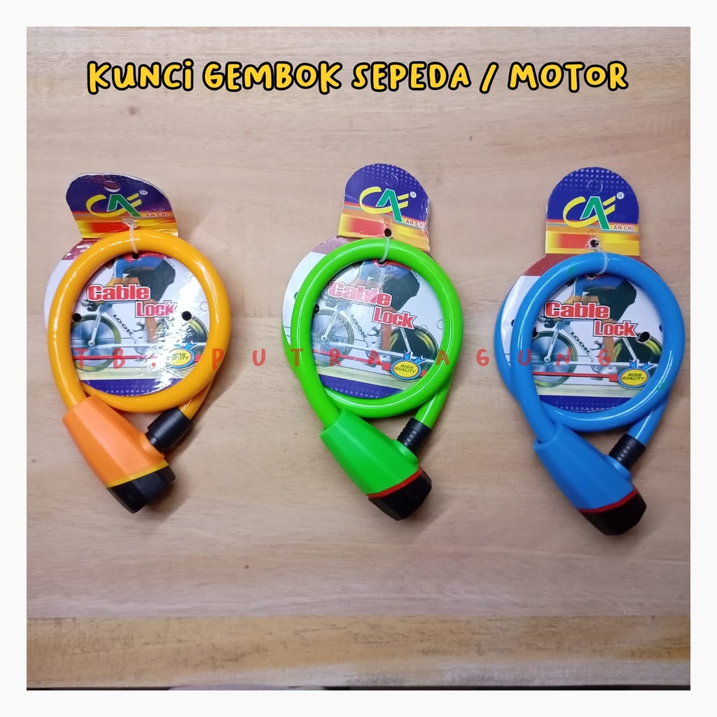 gembok ban sepeda/motor/roda