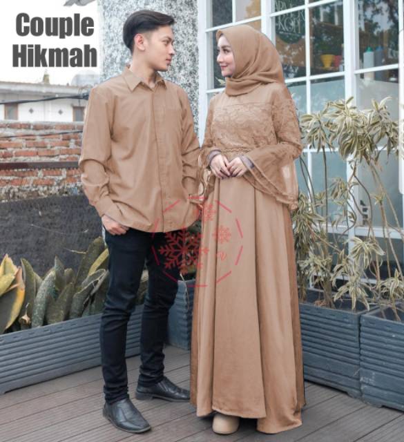 XC - Couple Hikmah / Couple Wanita Pria Muslim / Couple Kekinian / Best Seller