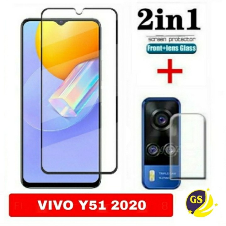 VIVO Y21 Y21S Y33S V21 4G V21 5G Y53s Y51A Tempered Kamera TG Kamera Anti Gores Full Cover