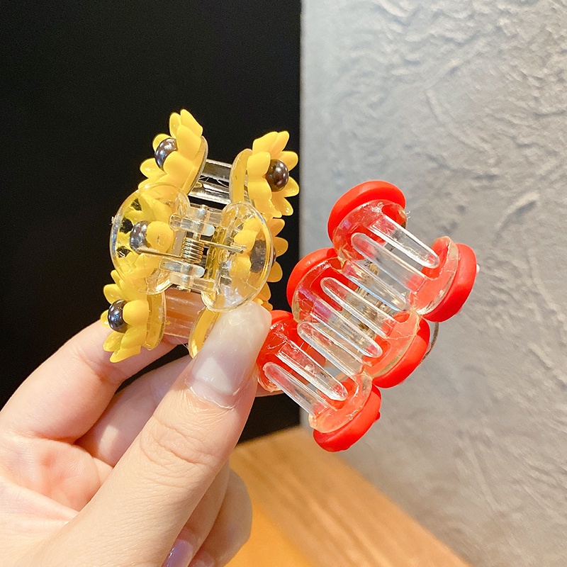 Kartun Buah Lucu Kecil Bunga daisy Jepit Rambut Korea scratch clip fashion Anak Aksesoris Rambut