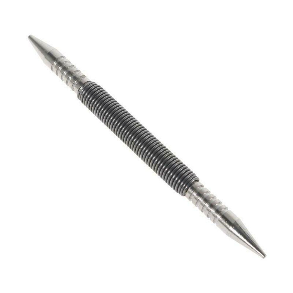 Populer Spring Punch Double Headed Mark Metal Woodworking Bits Woodworking Alat Lubang Bor Paku Pukulan